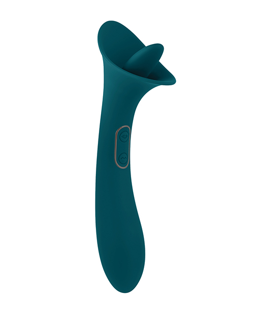 Thumbnail for Playboy Pleasure True Indulgence Vibrator - Deep Teal