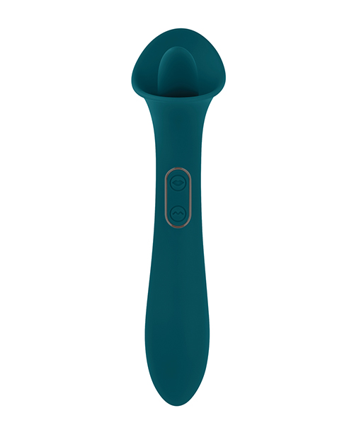Thumbnail for Playboy Pleasure True Indulgence Vibrator - Deep Teal