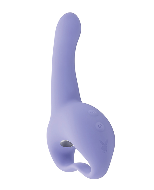 Thumbnail for Playboy Pleasure Nice to Meet You Rabbit Vibrator - Lavender