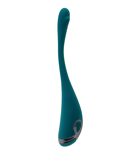 Thumbnail for Playboy Pleasure Pinpoint Perfection Clit Stimulator - Teal
