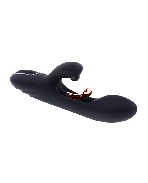 Thumbnail for Playboy Pleasure Aureus Dual G-Spot Vibrator - Black