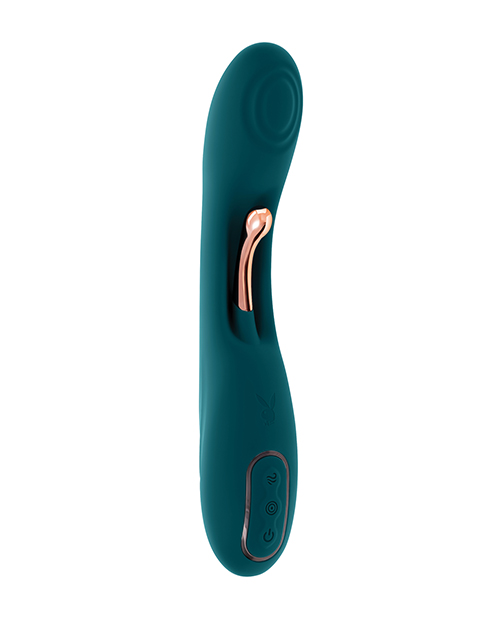 Thumbnail for Playboy Pleasure Aurelie G-Spot Vibrator - Teal