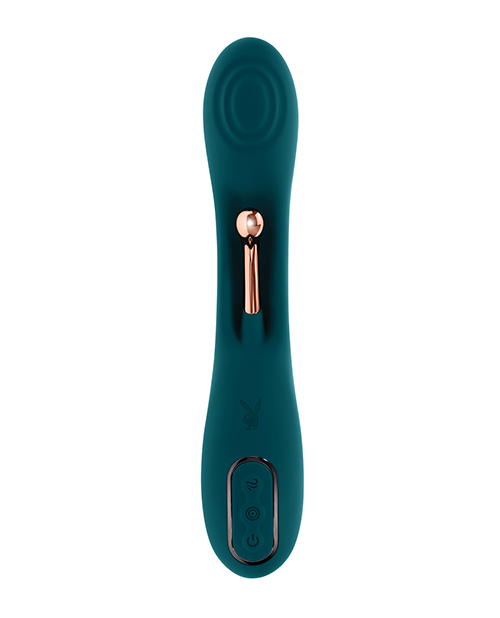 Thumbnail for Playboy Pleasure Aurelie G-Spot Vibrator - Teal
