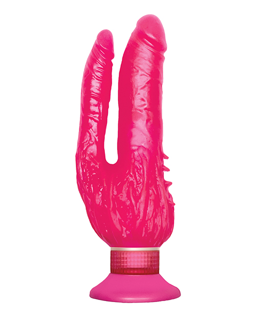 Thumbnail for Wall Bangers Double Penetrator Waterproof - Pink
