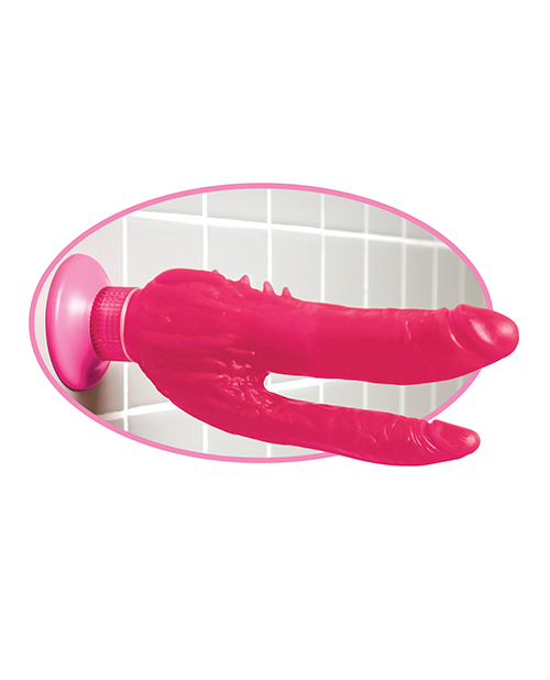 Thumbnail for Wall Bangers Double Penetrator Waterproof - Pink