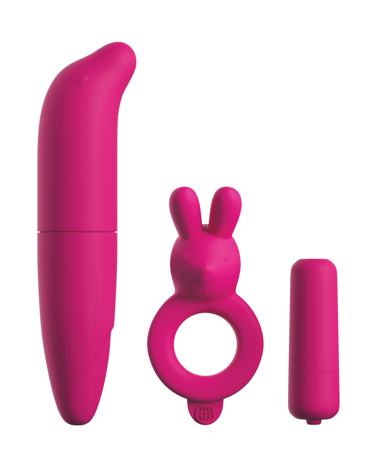 Thumbnail for Classix Couples Vibrating Starter Kit - Pink