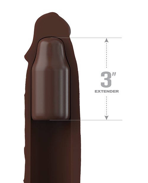 Thumbnail for Fantasy X-tensions Elite 7" Extension w/Strap - Brown