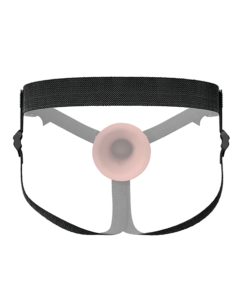 Thumbnail for Fantasy X-Tensions Elite 9" Silicone Hallow Strap-On Dual Density - Light