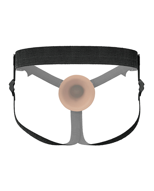 Thumbnail for Fantasy X-Tensions Elite 5" Silicone Hallow Strap-On Dual Density - Brown