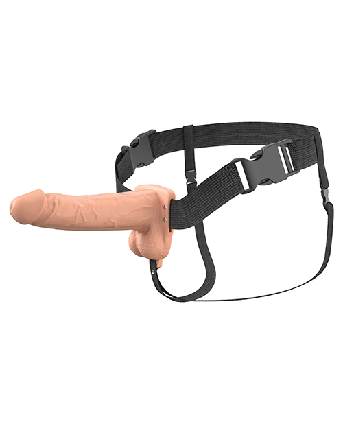 Thumbnail for Fantasy X-Tensions Elite 7" Vibrating Hollow Strap-On - Light