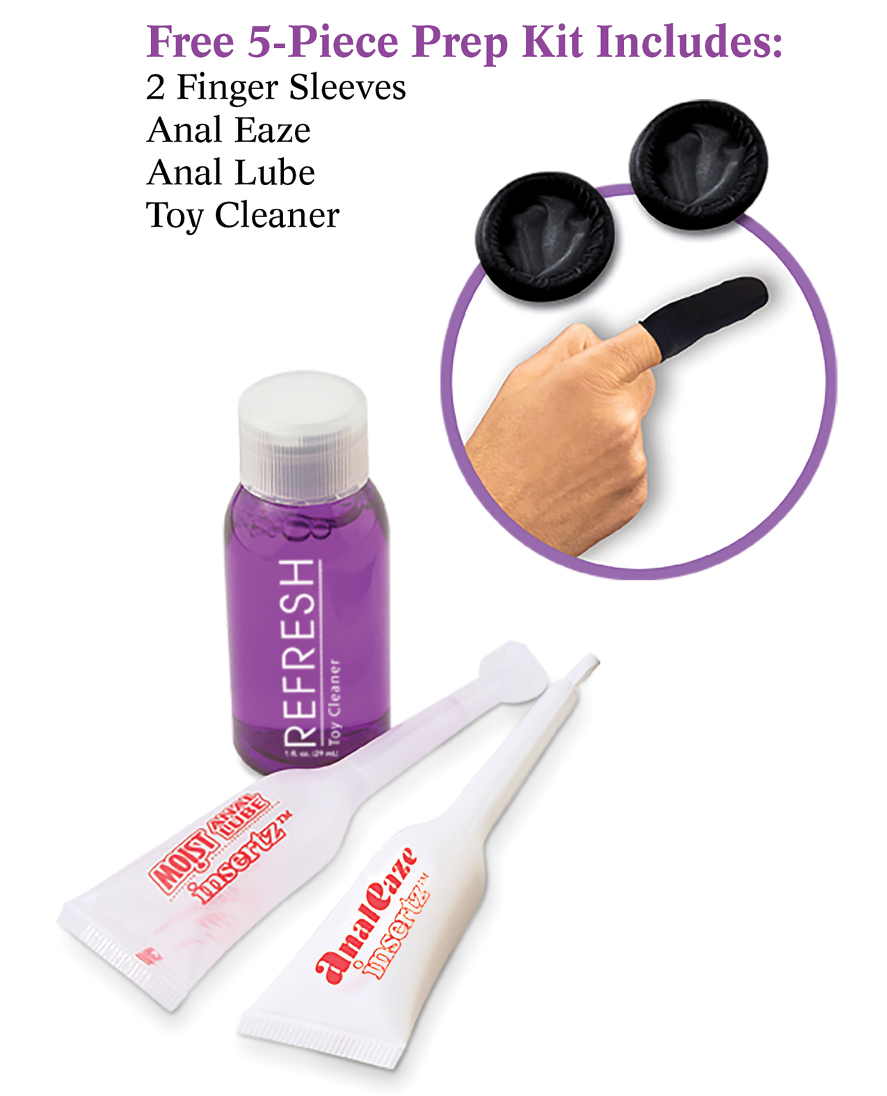 Thumbnail for Anal Fantasy Collection Vibrating Reach Around - Black