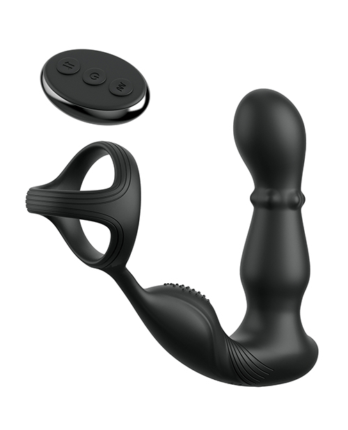 Thumbnail for Anal Fantasy Elite Ass-Gasm Slide &amp; Glide P-Spot Stimulator - Black