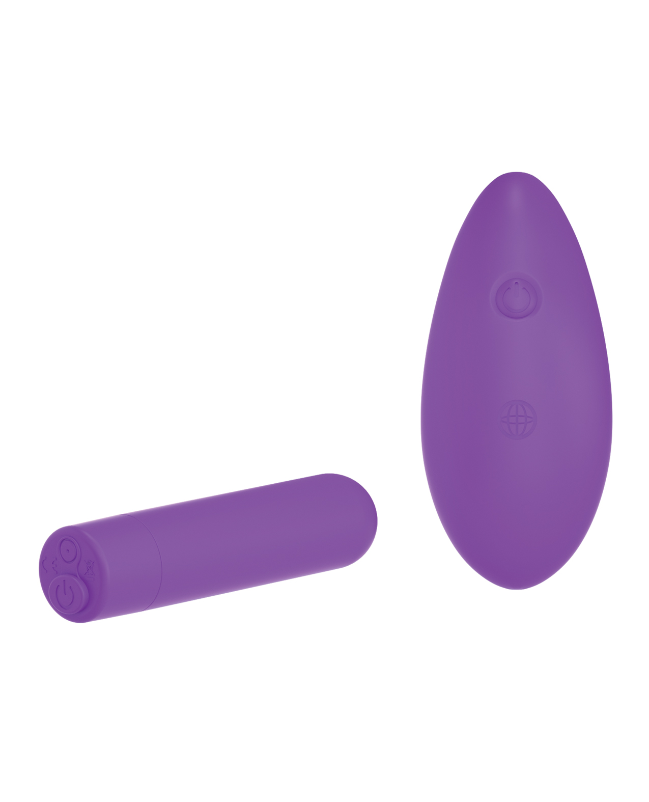 Thumbnail for Fantasy For Her Rechargeable Remote Control Bullet - Purple