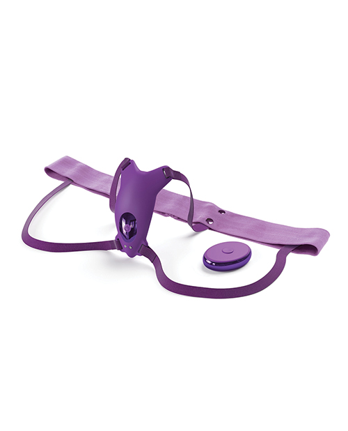Thumbnail for Fantasy For Her Ultimate Butterfly Strap On - Purple