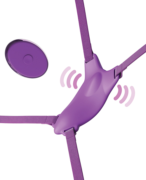 Thumbnail for Fantasy For Her Ultimate Butterfly Strap On - Purple