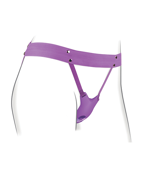 Thumbnail for Fantasy For Her Ultimate Butterfly Strap On - Purple