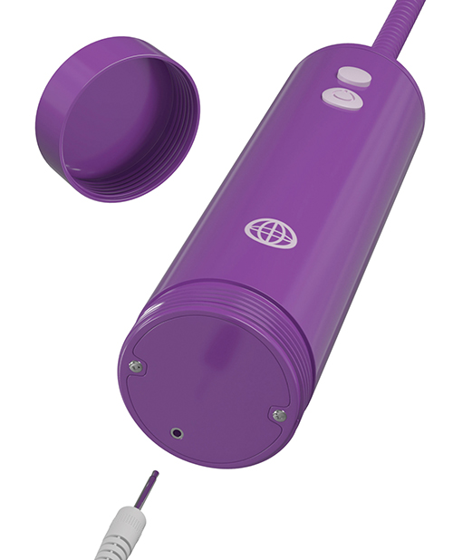 Thumbnail for Fantasy For Her Rechargeable Pleasure Pump Kit - Purple