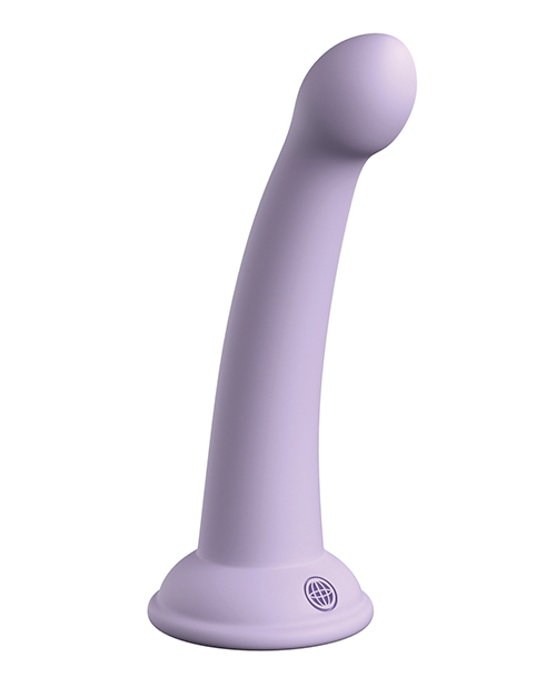 Thumbnail for Dillio Platinum 6" Secret Explorer Silicone Dildo - Purple
