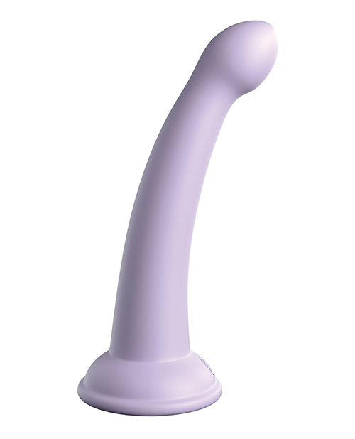 Thumbnail for Dillio Platinum 6" Secret Explorer Silicone Dildo - Purple