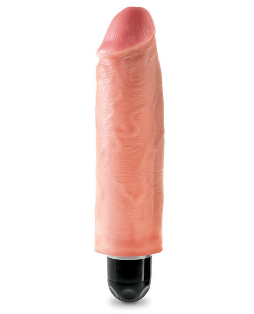 Thumbnail for King Cock 6&quot; Vibrating Stiffy - Flesh