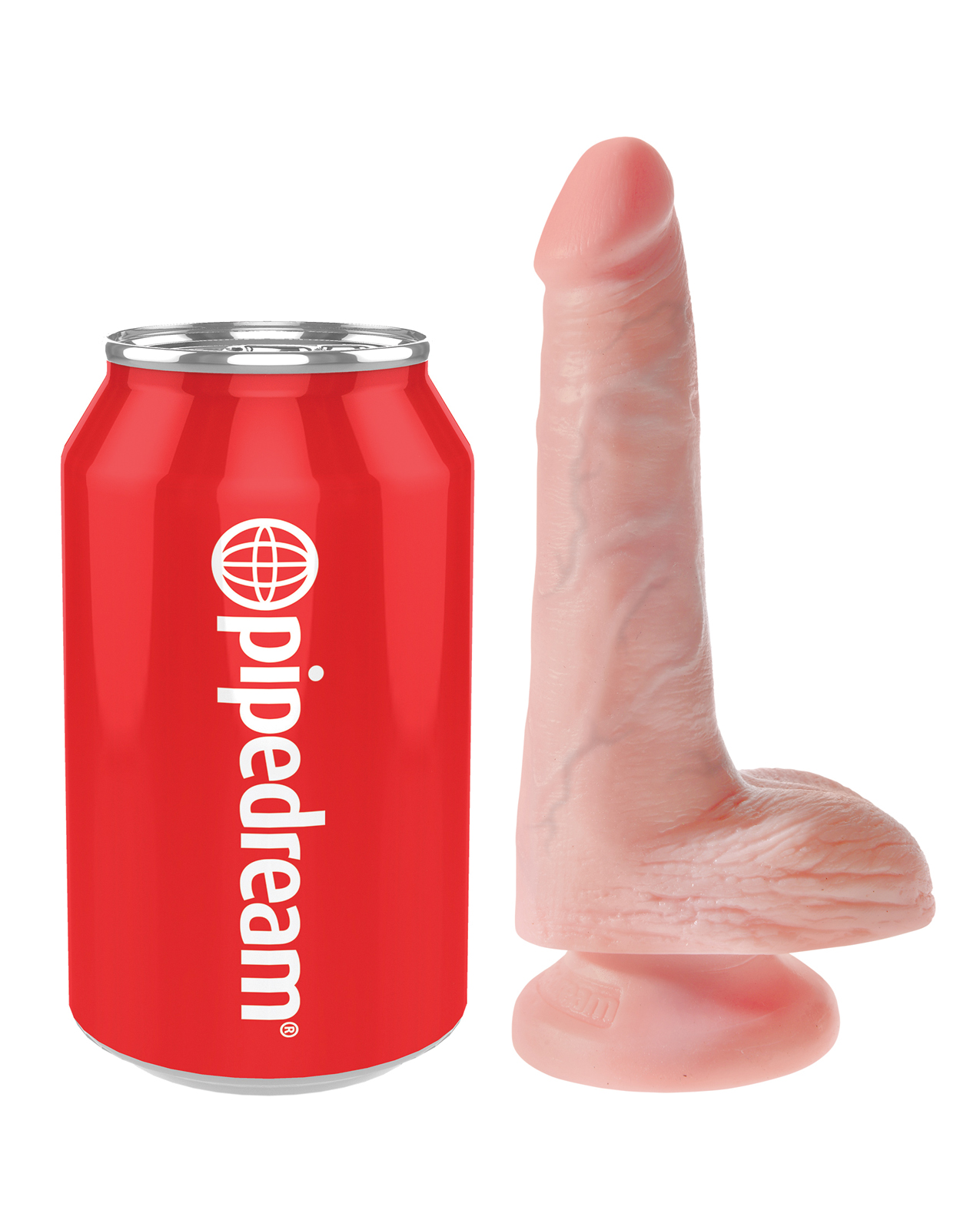 Thumbnail for King Cock 6&quot; Cock w/Balls - Flesh