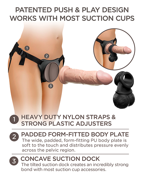 Thumbnail for King Cock Elite Deluxe Silicone Body Dock Kit
