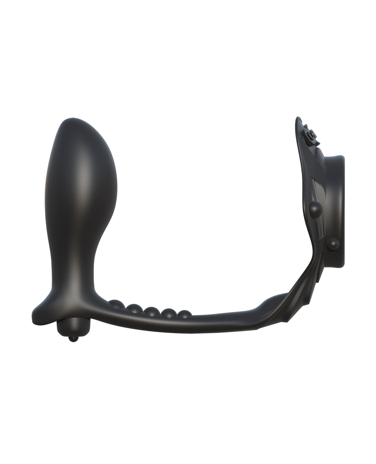 Thumbnail for Fantasy C-Ringz Rock Hard Ass-Gasm Vibrating Ring - Black