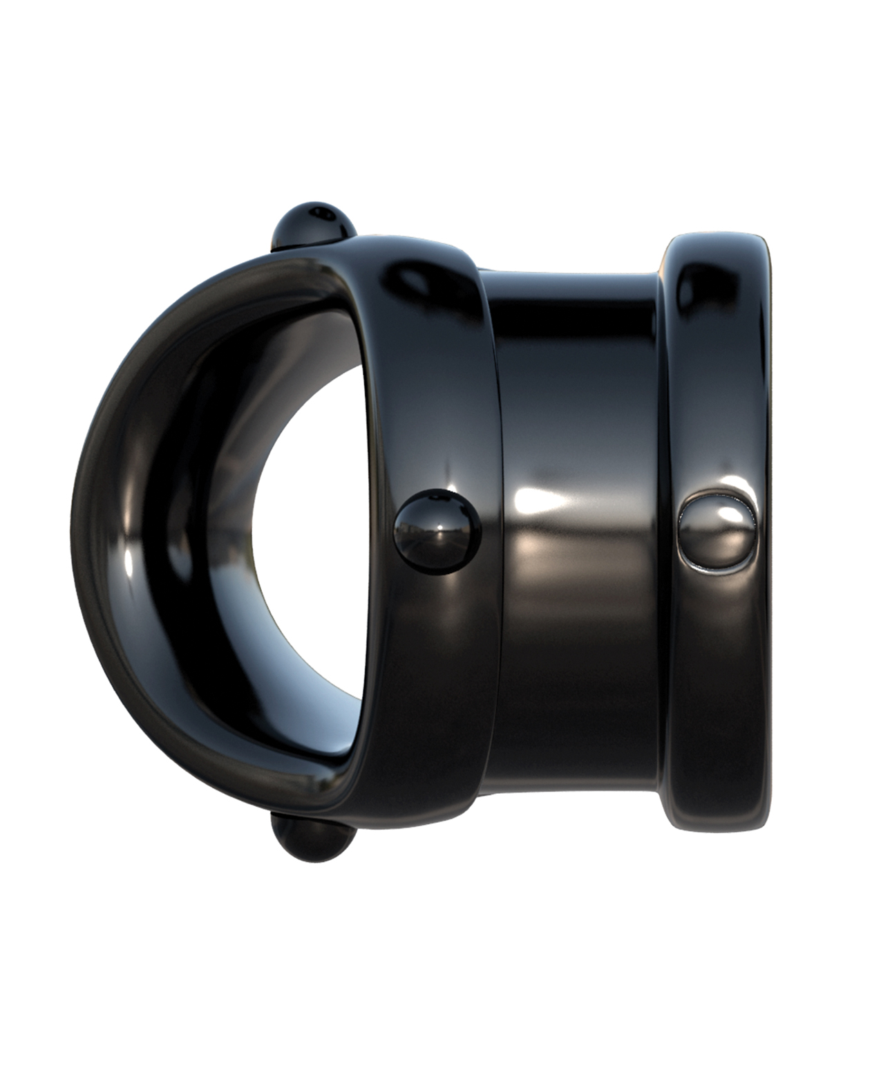 Thumbnail for Fantasy C-Ringz Rock Hard Cock Pipe - Black