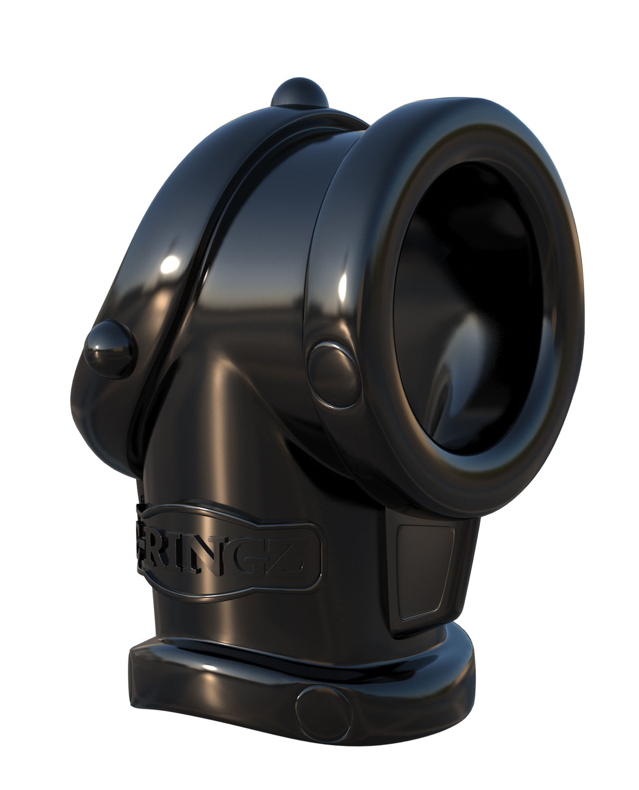 Thumbnail for Fantasy C-Ringz Cock Pipe w/Ball Stretcher - Black