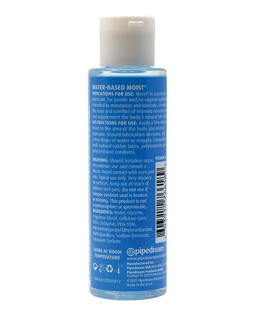 Thumbnail for Moist Premium Formula Water-Based Personal Lubricant - 4.4 oz