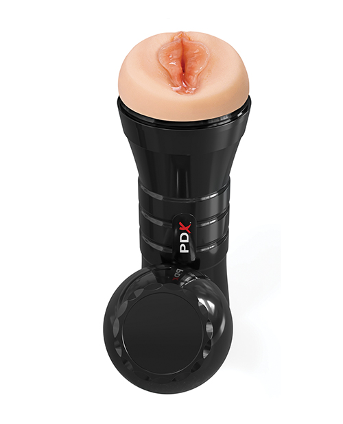 Thumbnail for PDX Extreme Wet Pussies Super Luscious Lips XXL Stroker - Light