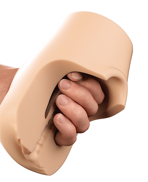 Thumbnail for PDX Plus Pussy Pounder Squeeze Stroker - Light
