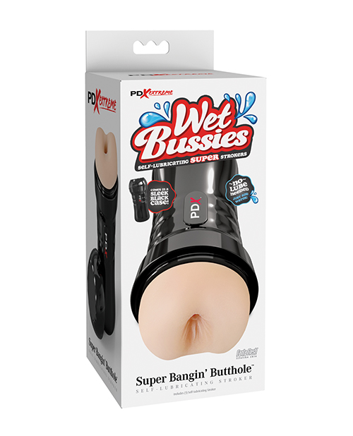 PDX Extreme Wet Bussies Super Bangin&apos; Butthole Stroker - Light