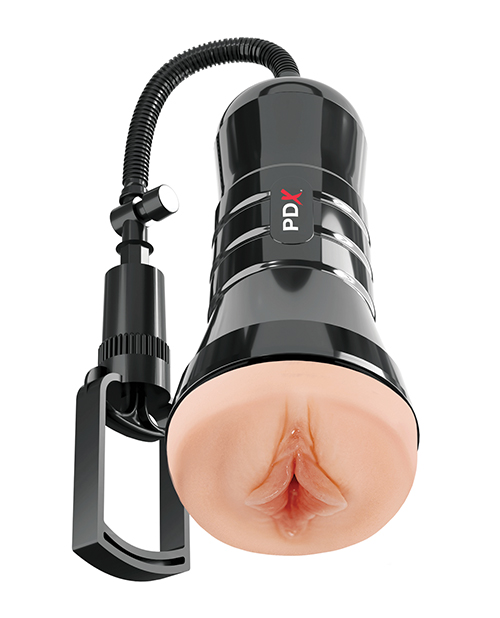 Thumbnail for PDX Extreme Wet Pussies Super Sucker XXL Stroker - Light