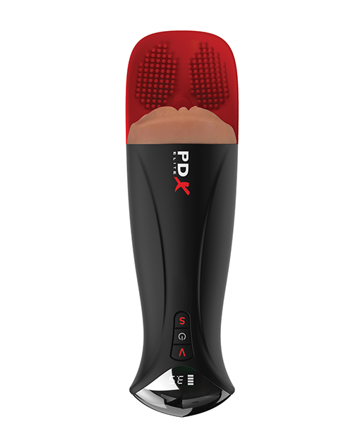 Thumbnail for PDX Elite Fuck-O-Matic Pro XL Pussy Stroker - Brown