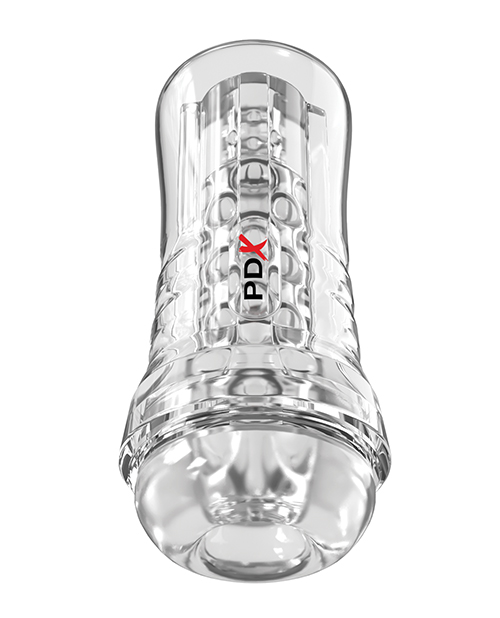 Thumbnail for PDX Elite ViewTube See-Thru EZ-Grip Stroker - Clear