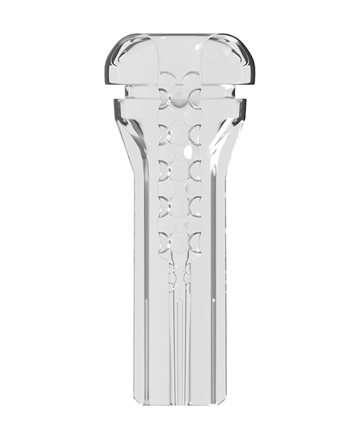 Thumbnail for PDX Elite ViewTube XXL See-Thru EZ-Grip LED Stroker - Clear