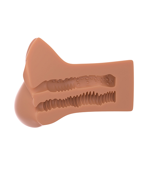 Thumbnail for PDX Plus Pick Your Pleasure Pussy Stroker - XL Brown