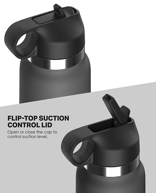 Thumbnail for PDX Plus Fuck Flask Secret Delight Stroker - Brown/Grey