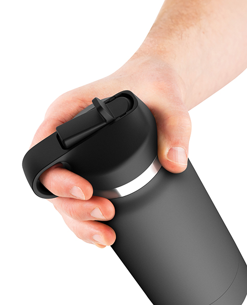 Thumbnail for PDX Plus Fuck Flask Secret Delight Stroker - Brown/Grey