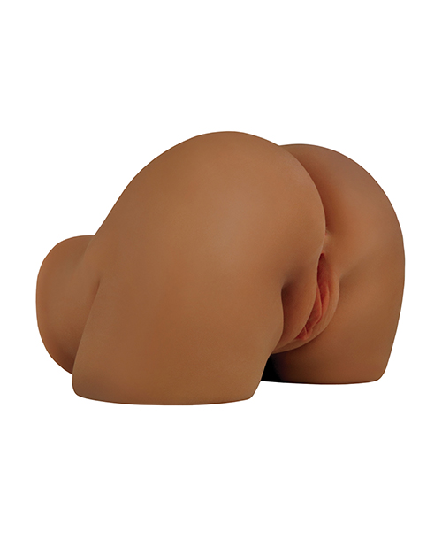 Thumbnail for PDX Elite Shake That Ass Vibrating Mega Masturbator - Brown
