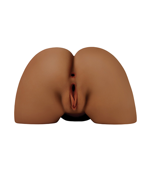 Thumbnail for PDX Elite Shake That Ass Vibrating Mega Masturbator - Brown