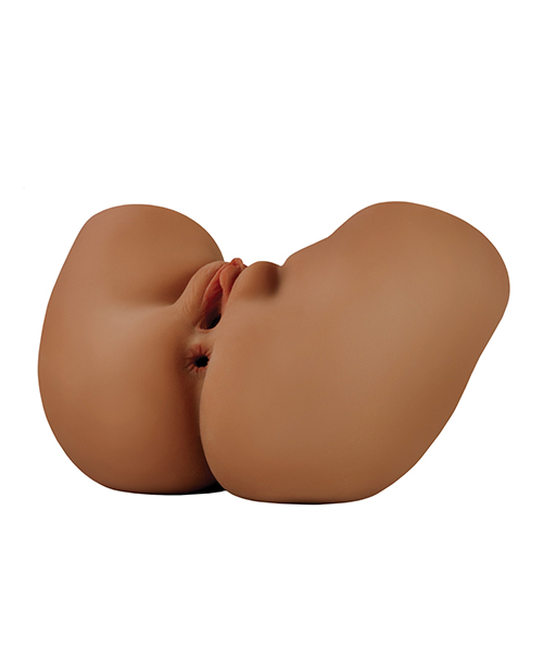 Thumbnail for PDX Elite Shake That Ass Vibrating Mega Masturbator - Brown