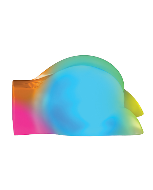 Thumbnail for PDX Elite Go-Go Booty LED Mega Masturbator - Frosted