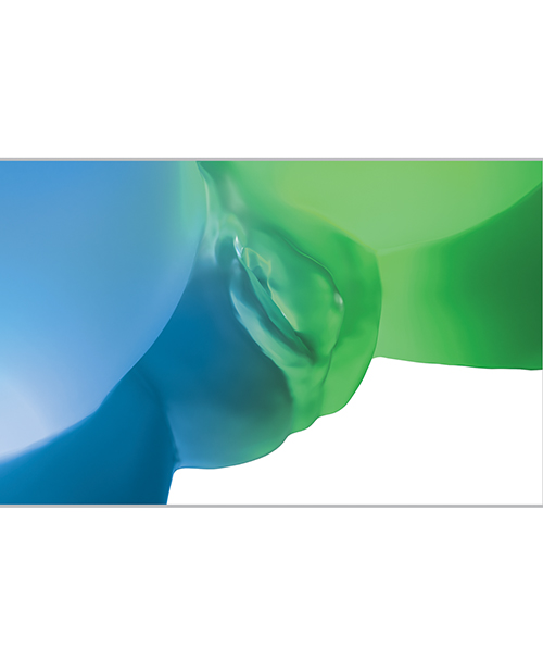 Thumbnail for PDX Elite Go-Go Booty LED Mega Masturbator - Frosted