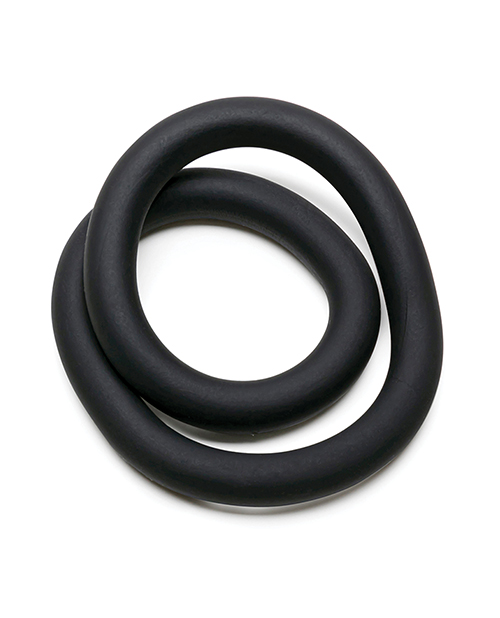 Thumbnail for Perfect Fit 12&quot; Hefty Wrap Ring - Black
