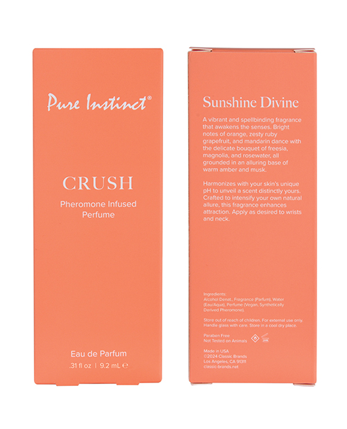 Thumbnail for Pure Instinct Pheromone Perfume Crush - 9.2 ml Spray