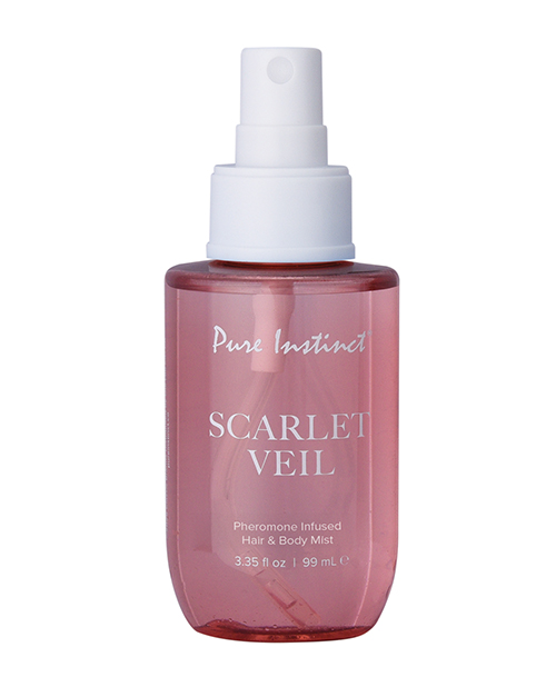 Thumbnail for Pure Instinct Pheromone Hair &amp; Body Mist Scarlet Veil - 3.35 oz