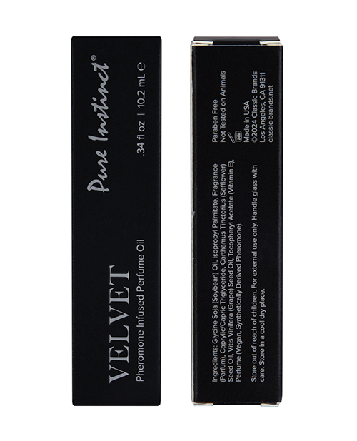 Thumbnail for Pure Instinct Pheromone Perfume Oil Roll On Velvet - 10.2 ml