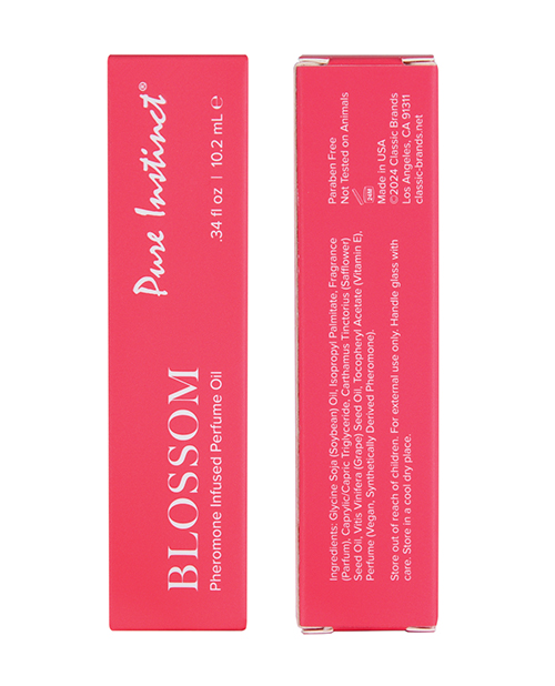 Thumbnail for Pure Instinct Pheromone Perfume Oil Roll On Blossom - 10.2 ml